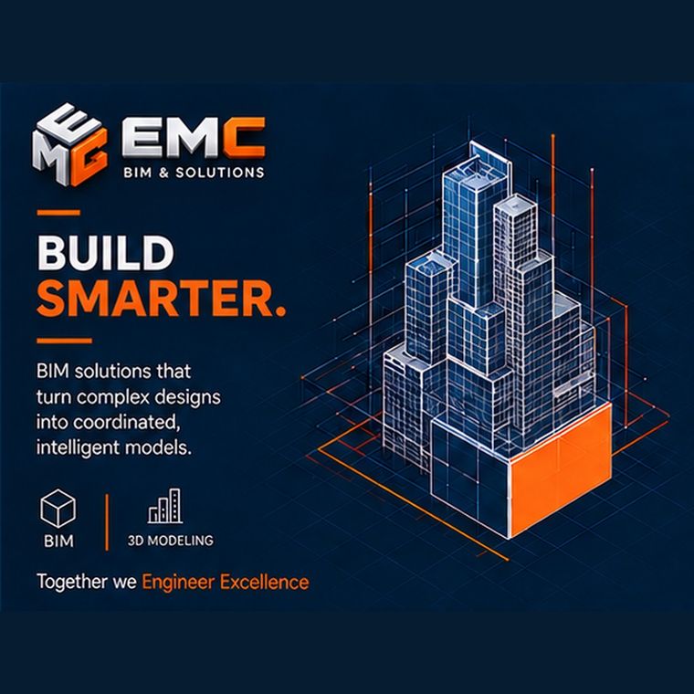 EMC campaign poster — Build smarter