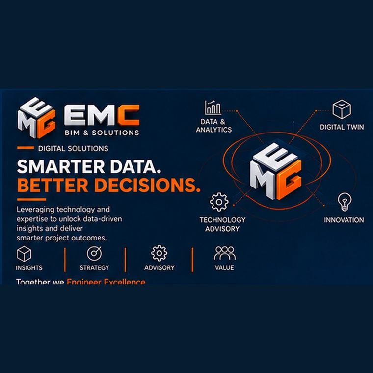 EMC campaign poster — Smarter data, better decisions