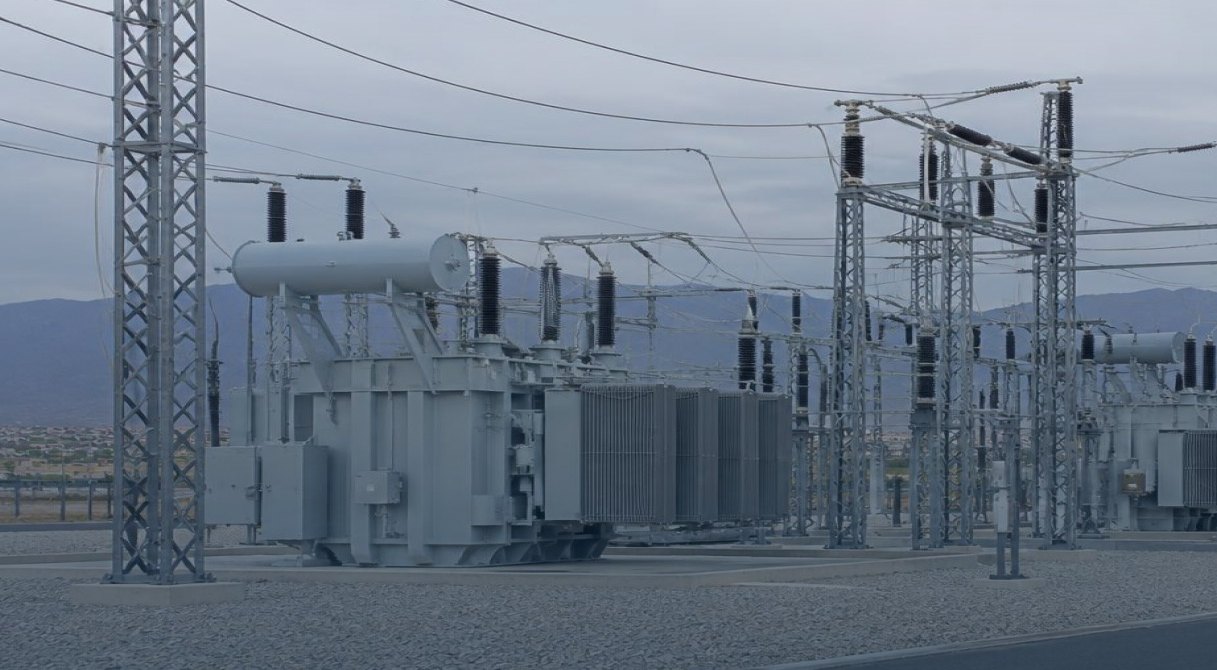 High-voltage electrical station